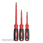 MILWAUKEE Insulated Screwdriver Set Tether Ready (Obeng Insulasi)