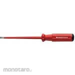 PB SWISS TOOLS Insulated Screwdriver Flat Head Slim Tip Classic Handle SwissGrip (Obeng Insulasi)