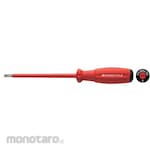 PB SWISS TOOLS Insulated Screwdriver Flathead SwissGrip (Obeng Insulasi)