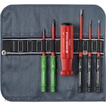 PB SWISS TOOLS Insulated Screwdriver Interchangeable 5215.SU Set 5 Pieces (Obeng Insulasi)