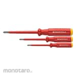 PB SWISS TOOLS Insulated Screwdriver Phillips Set Grip (Obeng Insulasi)