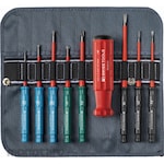 PB SWISS TOOLS Insulated Screwdriver Replaceable 5219.SU Set 8 Pieces (Obeng Insulasi)