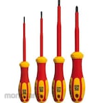RS PRO Insulated Screwdriver Set, 4 Pieces
