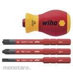 WIHA Insulated Screwdriver Bit Holder Set Electric SlimVario (Obeng Insulasi)