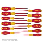 WIHA Insulated Screwdriver Soft Finish Electric Slimfix (Obeng Insulasi)