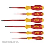 WIHA Insulated Screwdriver Soft Finish Electric Slimfix (Obeng Insulasi)