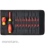 Wiha (Wiha/Noga) Insulated Screwdriver Slim Vario 18pcs Set (Obeng Insulasi)