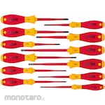 Wiha (Wiha/Noga) Insulated Screwdriver Soft Finish Insulation Slim Fix Assorted Set 12-Piece (Obeng Insulasi)