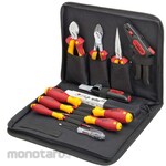 Wiha (Wiha/Noga) Electrician tool set with pouch 12-piece set