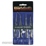 Egamaster Stainlelss Steel Tweezers
