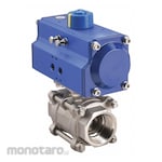 DYNAQUIP CONTROLS Pneumatically Actuated Ball Valves
