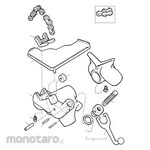 RIDGID Parts for Top Screw Chain Vice