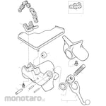 RIDGID Rear Support with Set Screw