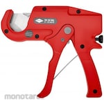 KNIPEX Pipe Cutter for Plastic Conduit Pipes (Electrical Installation Work)
