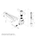 RIDGID (Emerson Japan) Bar assembly F/FT456, FT456R
