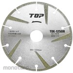 Top Kogyo Electroplated diamond wheel for PVC pipes (double-sided mounting)