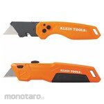 KLEIN TOOLS Cutter Knife Utility Folding and Slide Out Set (Pisau Cutter)