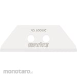 martor Replacement Blade 2 Pieces, Ceramic Blade NO. 60099C