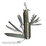 OSTEQ Pocket Knife Multi Tools 15in1 Stainless Steel (Pisau Saku Multifungsi)