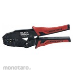 KLEIN TOOLS Ratchet Wire Crimper Steel (Tang Crimping)