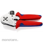 KNIPEX Four-Mandrel Crimping Pliers for Turned Contacts (Tang Crimping)