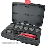 Kennedy Ratchet Crimping Tool C/W Interchangeable Jaws (Tang Crimping)
