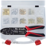 LOBSTER (LOBTEX) Electrical Terminal Kit with Crimping Tool (Tang Crimping)