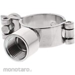 RS PRO 1-1/2 inch hinged pipe clamp