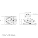 FIRSTEC 2D three-jaw chuck