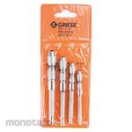 GROZ 4-piece pin vise set