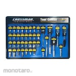 Gestar Tool Center Sockets Display Board Set (Set Kunci Sok)
