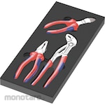 WERA KNIPEX pliers set with urethane