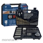BOSCH Set Perkakas Titanium Drill Bit & Screwdriver