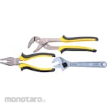 Yamoto CV Plier & Wrench Set 3pcs Bi-Material Grip
