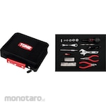 TONE (formerly Maeda Metal Industries) Tool Set for Maintenance Carbon-Like Tray Specifications 6.35sq 40pcs Set