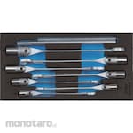 GEDORE Set Combination Swivel Head Wrenches