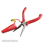 BEST TOOL Long Nose Pliers with Safety cap and Spring