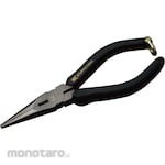 FUJIYA Long Nose Pliers Knurled Black Gold (Tang Jepit Lancip)