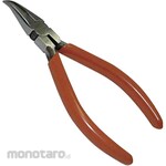 FUJIYA Mini-Tech Long Curved Short Nose Radio Pliers (With Spring, Without Giza)