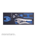 KING TONY Locking Pliers Set for Trolley (Tang Buaya)