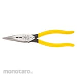 KLEIN Heavy-Duty Long Nose Pliers Side Cutting, Strip/Crimp