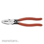 KLEIN High-Leverage Side Cutting Pliers, Bolt Thread-Holding
