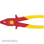 KNIPEX Flat Nose Pliers Insulated of Plastic (Tang Jepit)