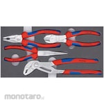 KNIPEX Plier Set, with Polyurethane Tray
