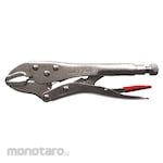 Lippro Locking Pliers 10inch with Red Ruber Handle