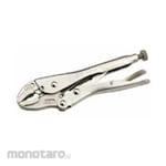 M10 Locking Pliers Curved Jaw with Wire Cutter (Tang Buaya)