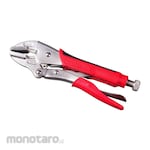 MAXPOWER Locking Pliers Straight Jaw Rubber Blister Pack (Tang Buaya)