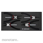 MAXPOWER Snap Ring Pliers Tool Tray Set (Tang Jepit Snap Ring)