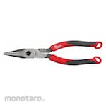 MILWAUKEE Long Nose Comfort Grip Pliers