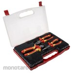 RS PRO Pliers Set, 3 Pieces, Chrome Vanadium Steel